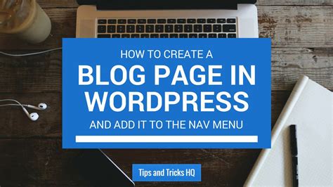 How Create A Blog With WordPress